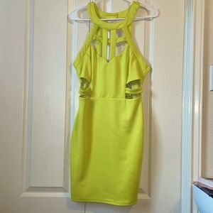 Women’s cut out mini dress